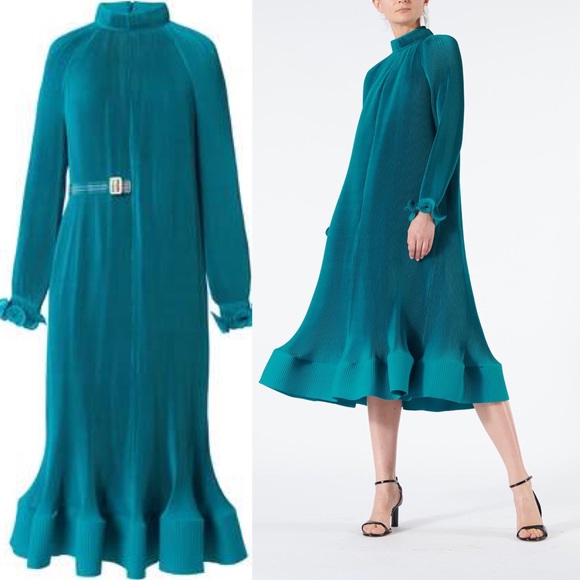 Tibi | Dresses | Tibi Pleated Dress 